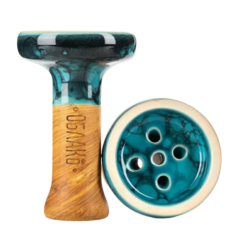 Cybuch do Shishy OBLAKO - Light Blue - Black