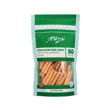 Filtry węglowe PURIZE XTRA LONG 6cm - Spy - 50szt
