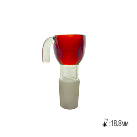 Cybuch do Bonga 18,8mm z rączką - Bursztynowy