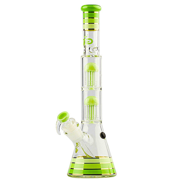 Bongo Grace Glass - Golden Line Green - 46cm (GG10016G)
