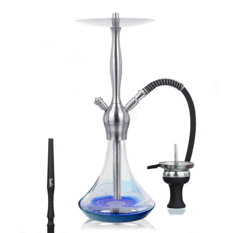 Shisha Aladin ALUX - Captain Shiny Blue 55cm