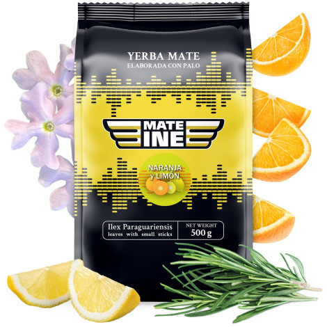 Yerba Mate - Mateine Naranja y Limon 0,5kg