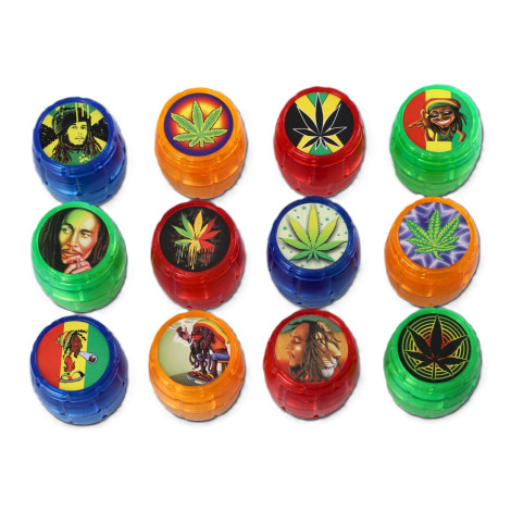 Młynek do Tytoniu Akrylowy - Beczka Piracka (2043)