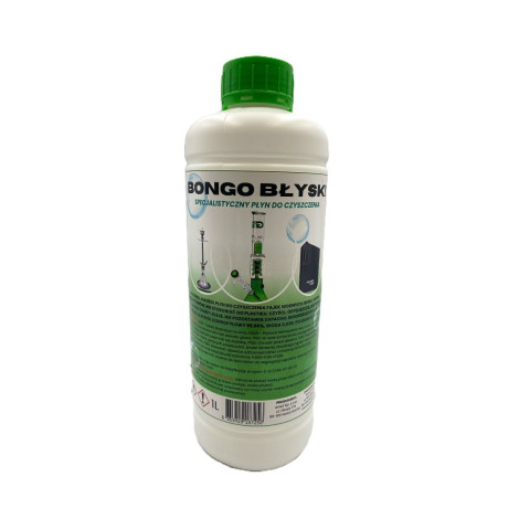 Płyn do Czyszczenia Bong, Shishy, Waporyztorów - Bongo Błysk 1L.
