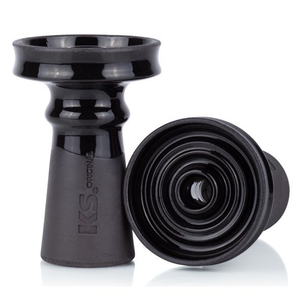 Cybuch do Shishy KS PATRON Funnel - Shiny Black