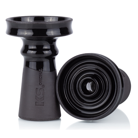 Cybuch do Shishy KS PATRON Funnel - Shiny Black