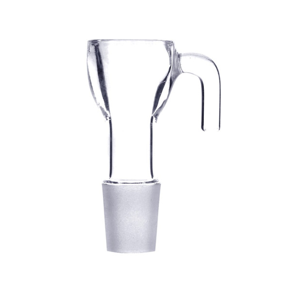 Cybuch do Bonga 18,8mm z rączką - Transparentny