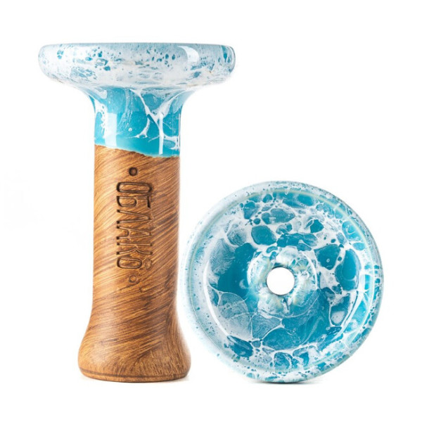 Cybuch do Shishy - Oblako - Light Blue Marble S