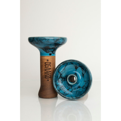 Cybuch do Shishy - Oblako - Dark Light Blue Marble L