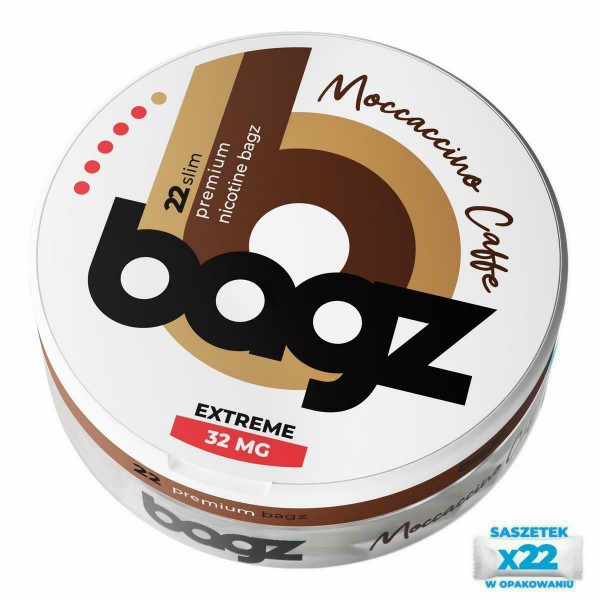 Biały Snuss - BAGZ Moccaccino Caffe 16mg