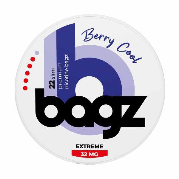 Biały Snuss - BAGZ Berry Cool 32mg