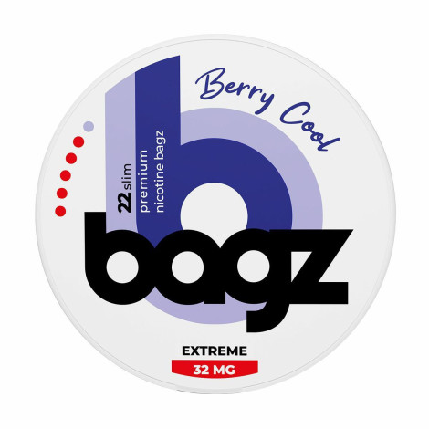 Biały Snuss - BAGZ Berry Cool 32mg