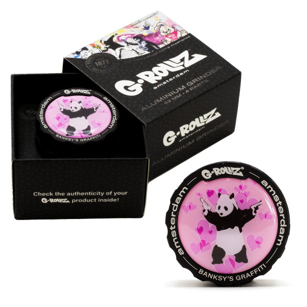 Młynek Metalowy MAGNETYCZNY! - G-Rollz - Panda Gunnin