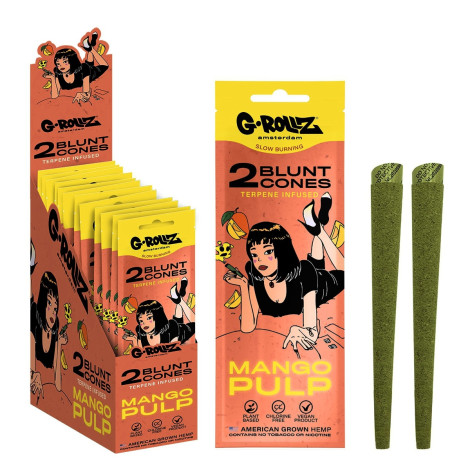 Blunty G-ROLLZ CBD - Mango Pulp 2szt.