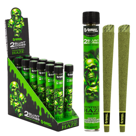 Blunty G-ROLLZ 2 szt - Mystikal Haze - Terpene Infused Cones