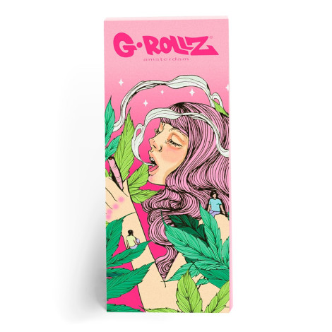 Filtry G-ROLLZ -  Collector 'Mushroom Lady' Pink - 50szt.