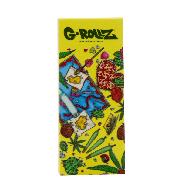 Filtry G-ROLLZ -  Collector 'Picnic' Yellow - 50szt.