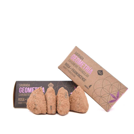 Kadzidełka Naturalne Sagrada Madre - GEOMETRY - Roses & Frankincense