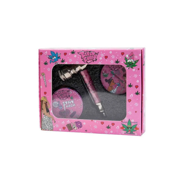 Młynek Metalowy w Zestawie z Lufką - Baked Bunny