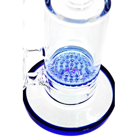 Bongo HEISENBERG z Filtracją - HONEY DUDE 22 cm Blue