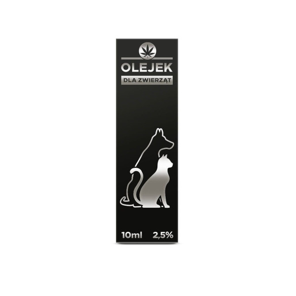 Olej CBD dla Zwierząt - 2,5% Sativa Poland