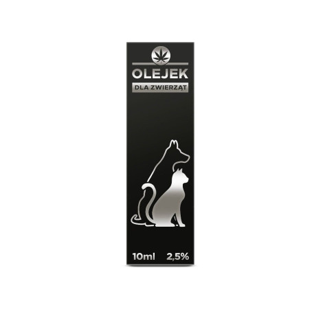 Olej CBD dla Zwierząt - 2,5% Sativa Poland