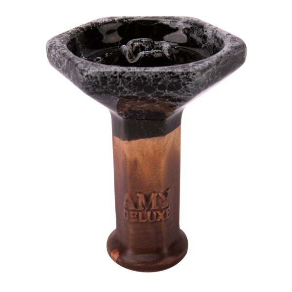 Cybuch do Shishy AMY  - Ceramic Head - Marble Black