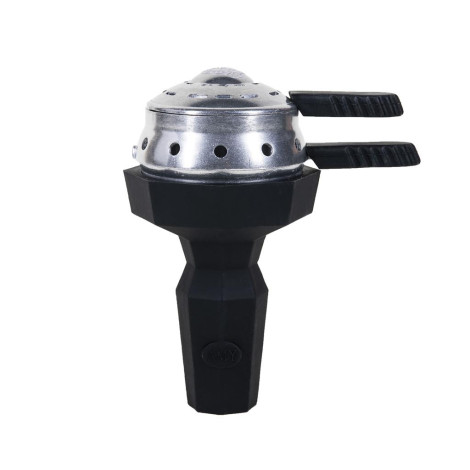 Silikonowy Cybuch do Shishy AMY z Kominkiem - UFO Black