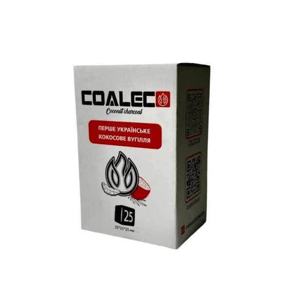 Węgiel do Shishy Kokosowy - COALECO C25 1Kg