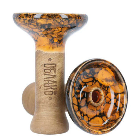 Cybuch do Shishy - Oblako - Dark Orange Marble M