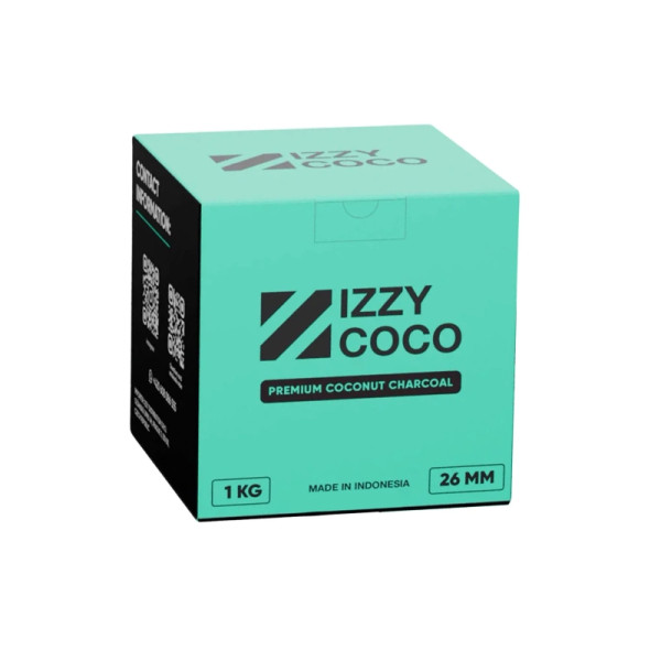 Węgielki Kokosowe do Shishy IZZY COCO 1kg (26mm)