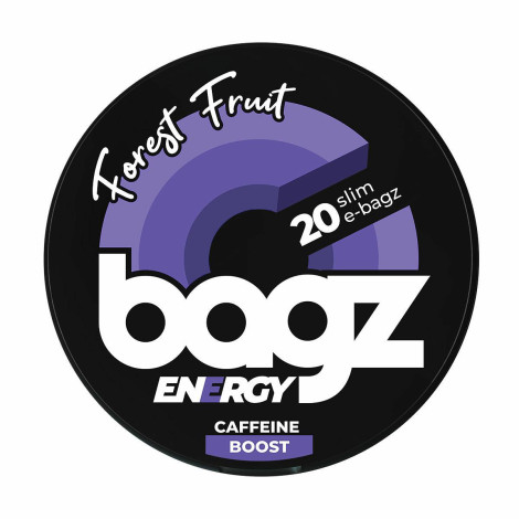 Biały Snuss - BAGZ ENERGY - Forest Fruits CAFFEINE BOOST