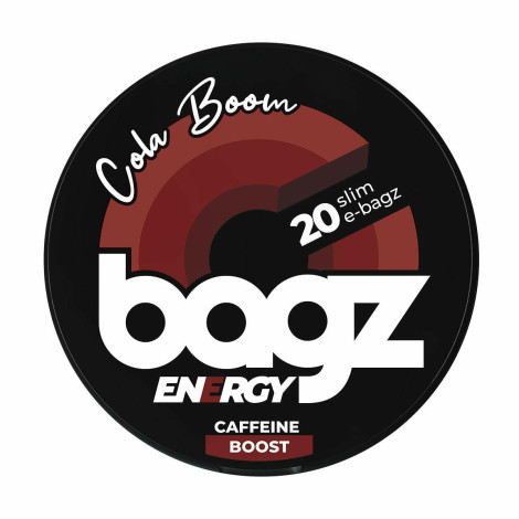 Biały Snuss - BAGZ ENERGY - Cola Boom CAFFEINE BOOST