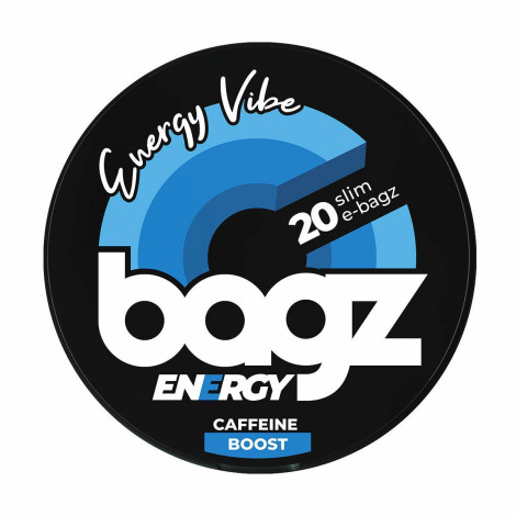 Biały Snuss - BAGZ ENERGY - Energy Vibe CAFFEINE BOOST