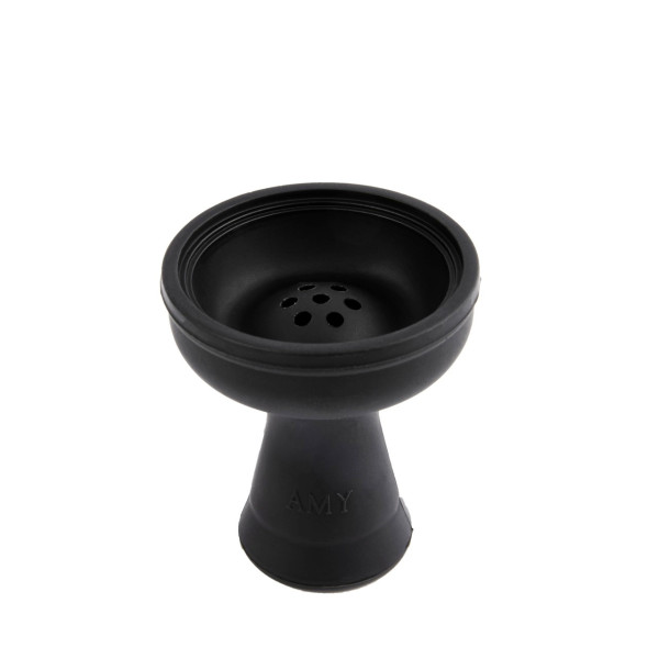 Silikonowy Cybuch do Shishy AMY Black - Masta