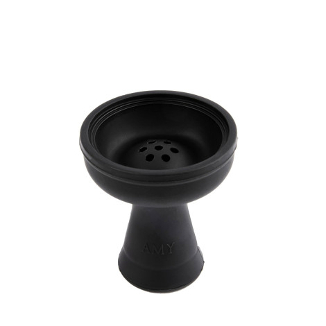 Silikonowy Cybuch do Shishy AMY Black - Masta