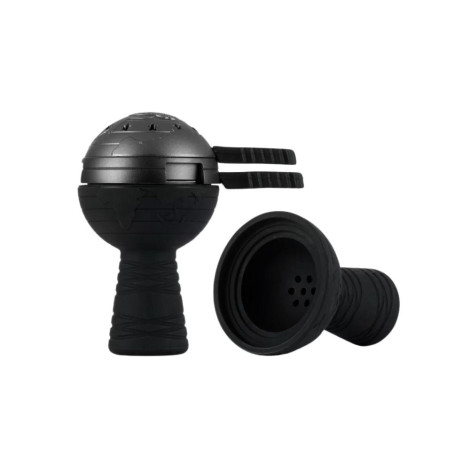 Cybuch do Shishy AMY Silicone Globe Set Black