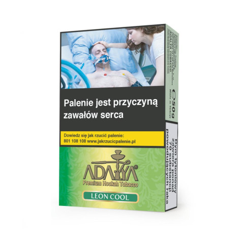 Tytoń do Shishy Adalya - Cytryna & Mięta 50g. (Leon Cool)
