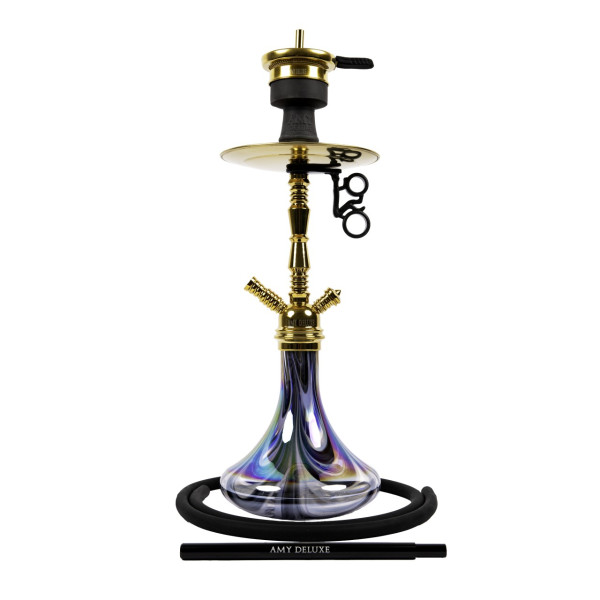 AMY Shisha - Middle Zoom Gold Black (058R) 55cm