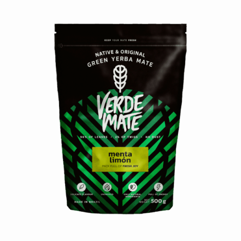 Yerba Mate - VERDE MATE Menta & Limon 0,4kg