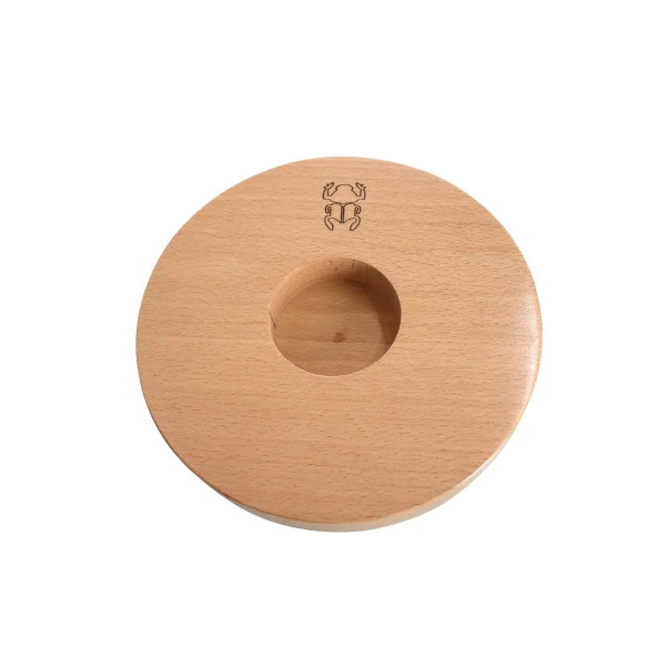 Podstawka Drewniana KAYA Buk do Shishy - 22cm