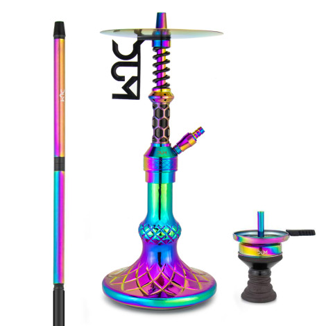 Shisha DUM - Hydraulique SS25 - RAINBOW 55cm