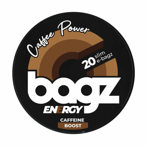 Biały Snuss - BAGZ ENERGY - CaffeePower CAFFEINE BOOST