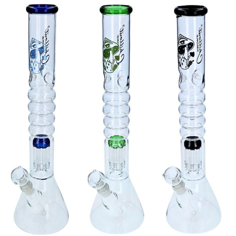 Bongo z Dyfuzorem Chillout Mushroom Stripes 44,5cm - Mix (3824)