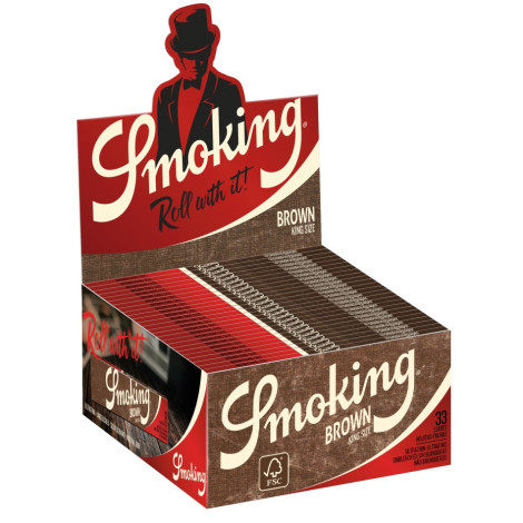 Bibułki Smoking Brown - King Size