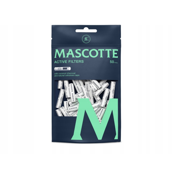 Filtry Węglowe Mascotte - Slim 50szt