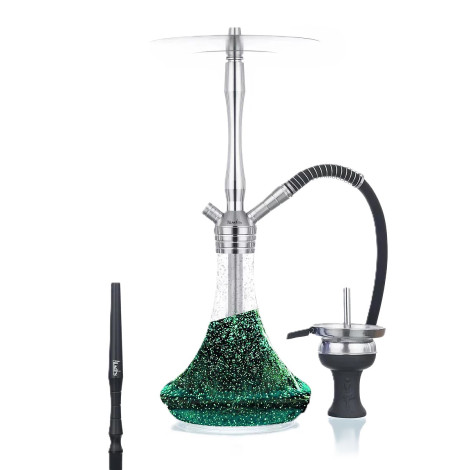 Świecąca Shisha Aladin MVP 460 M1 - Glow Green 53cm