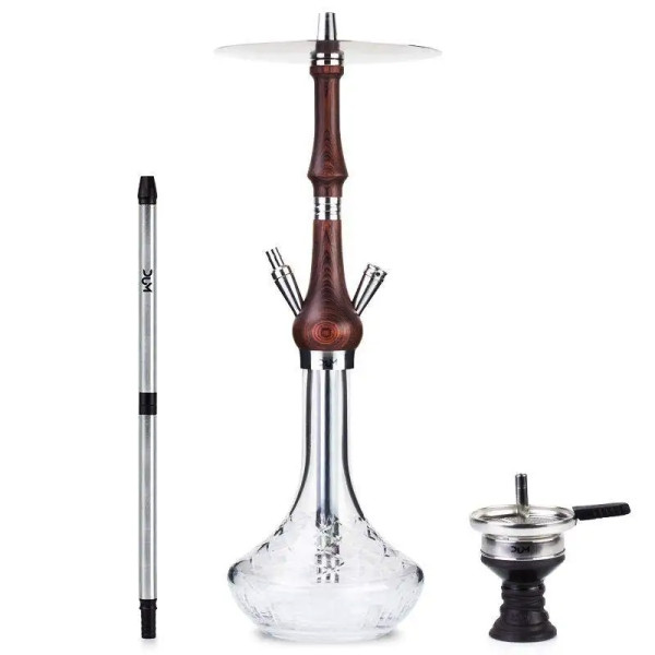 Shisha DUM - Majesty Wood SS18 - Silver 60cm