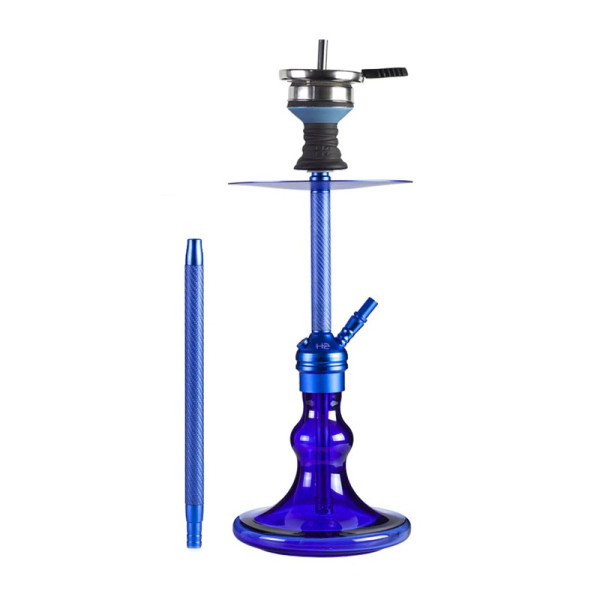 Shisha H2 - Fresh Carbon H16 - Blue 49cm