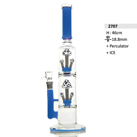 Bongo z Dyfuzorami PURPLE MUSHROOM 46cm (2707)